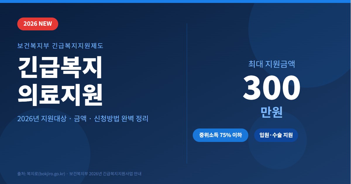 긴급복지-의료지원