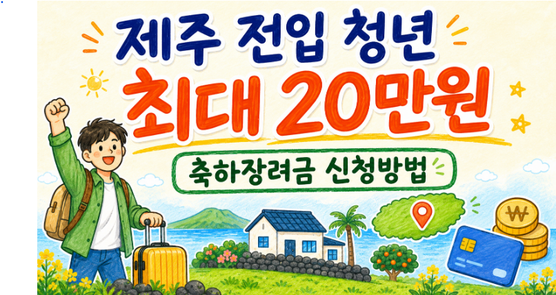 제주 청년 전입